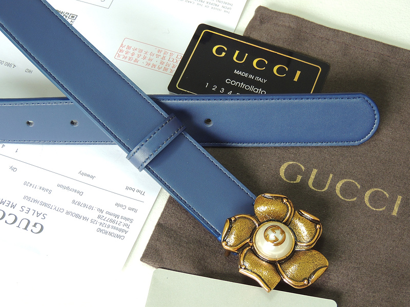 Gucci belt 原版 35mm lb (27)