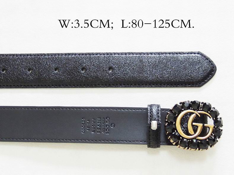 Gucci belt 原版 35mmX80-125cm lb (15)