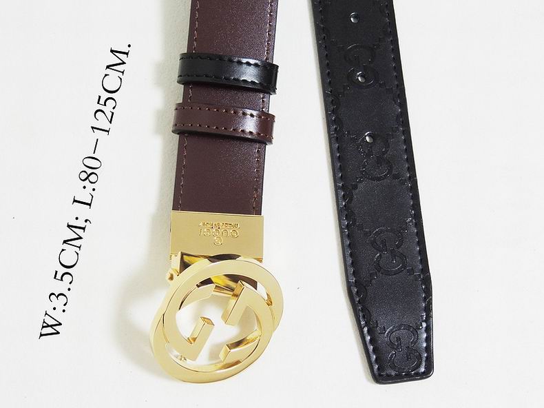 Gucci belt 原版 35mmX80-125cm lb (8)