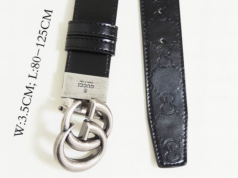 Gucci belt 原版 35mmX80-125cm lb  (15)