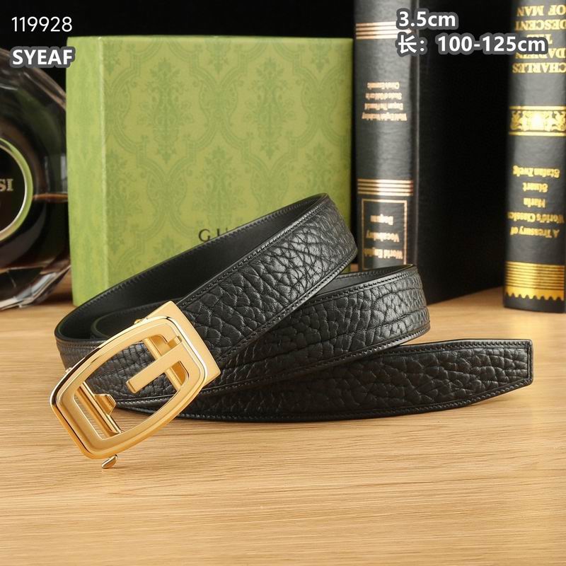 Gucci belt 自动扣  35mmX100-125cm 8L  (4)
