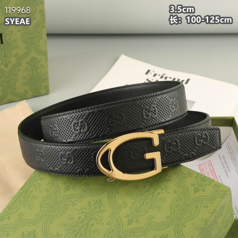 Gucci belt 自动扣 35mmX100-125cm 8L (1)