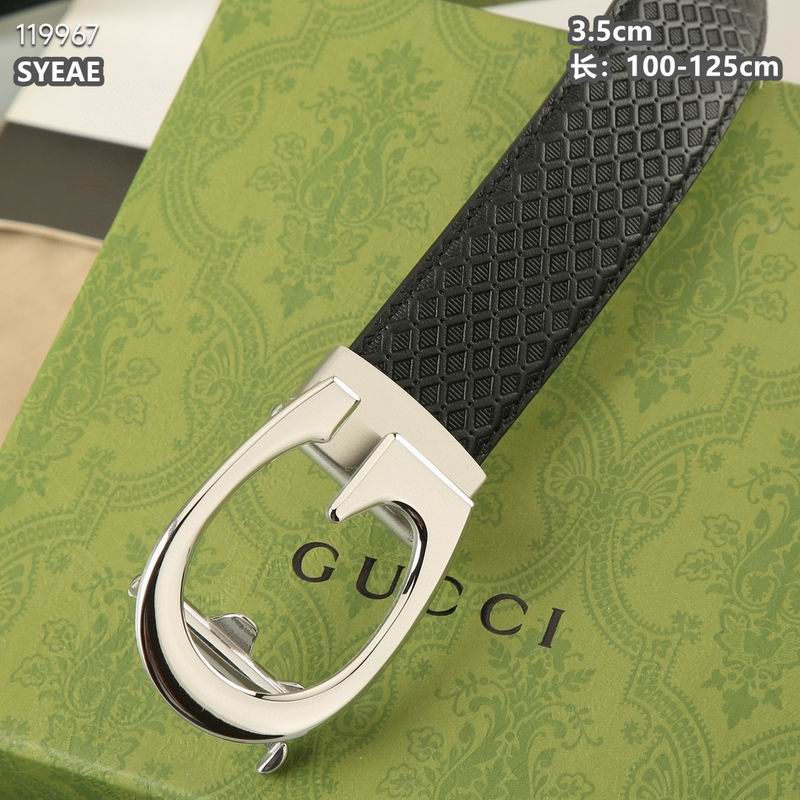 Gucci belt 自动扣 35mmX100-125cm 8L (1)