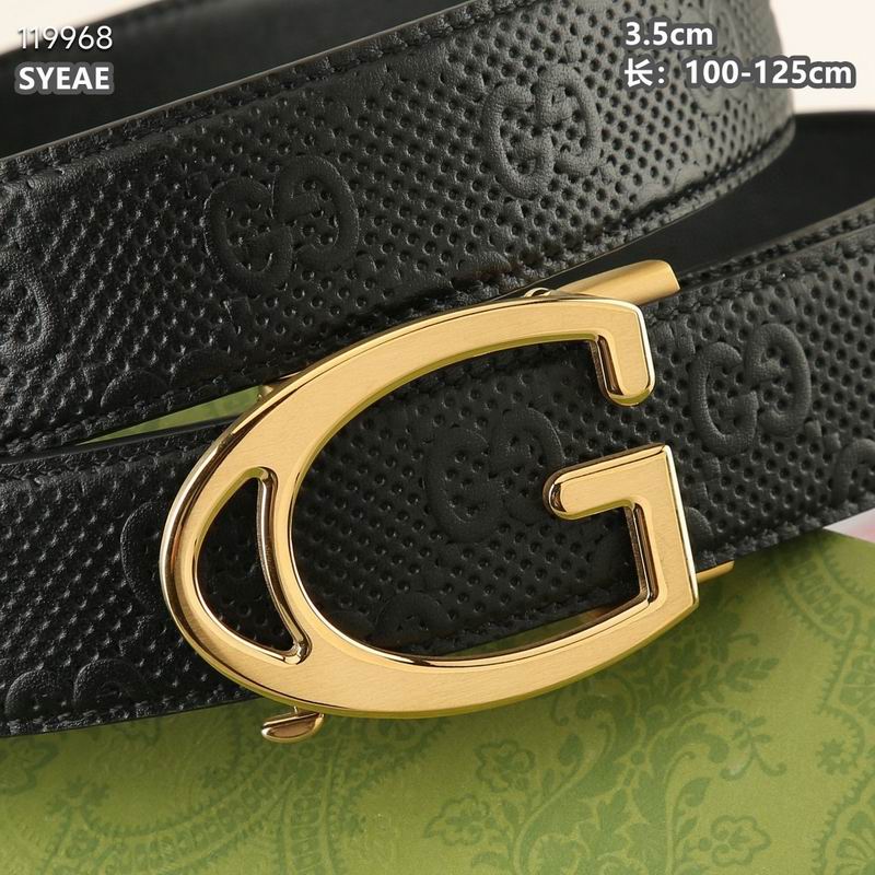Gucci belt 自动扣 35mmX100-125cm 8L (2)