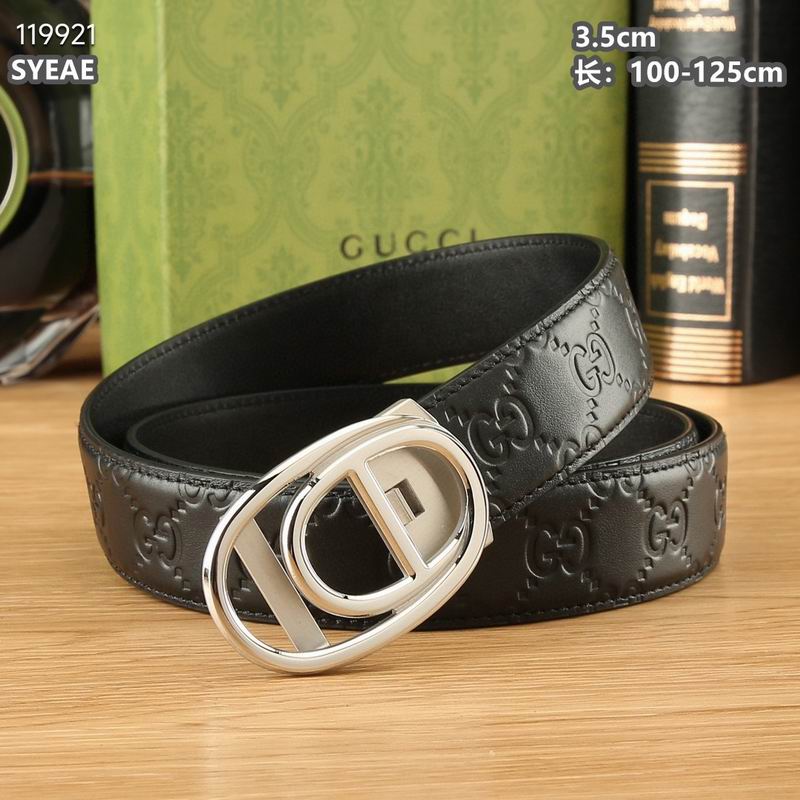 Gucci belt 自动扣 35mmX100-125cm 8L (2)