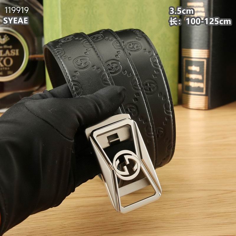 Gucci belt 自动扣 35mmX100-125cm 8L (2)