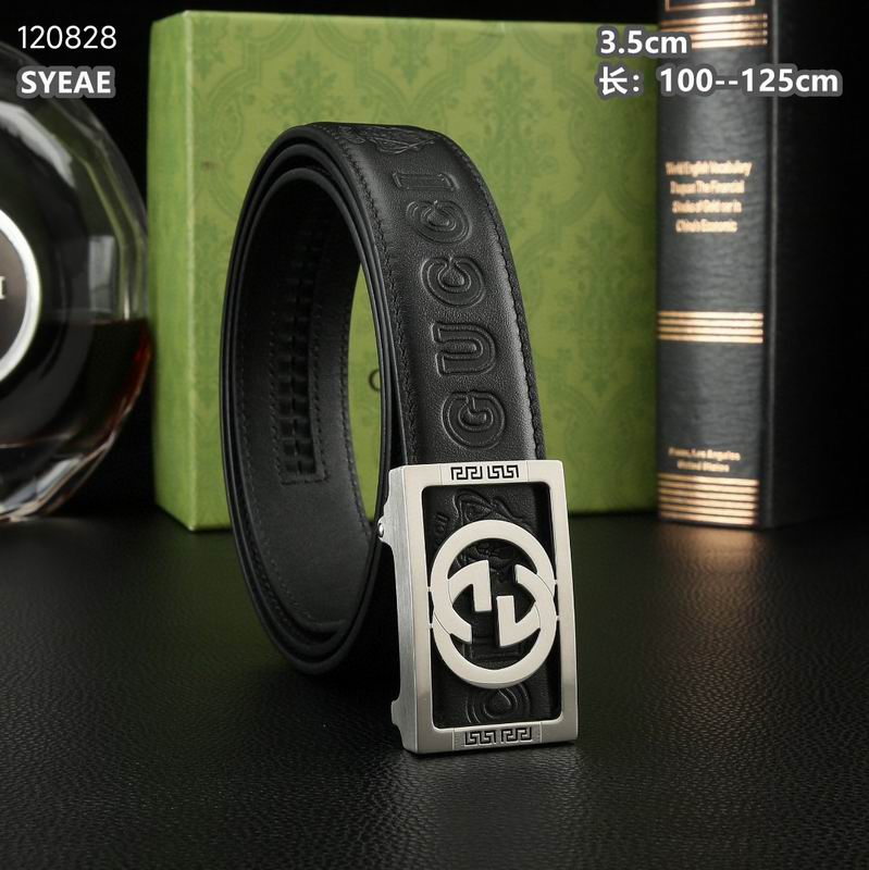 Gucci belt 自动扣 35mmX100-125cm 8L (2)