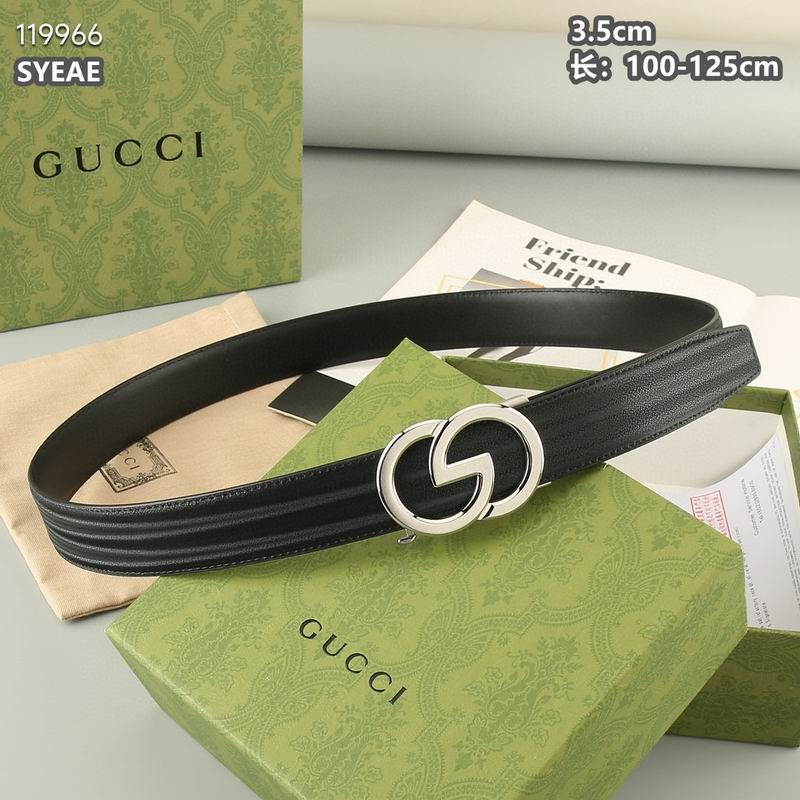 Gucci belt 自动扣 35mmX100-125cm 8L (3)