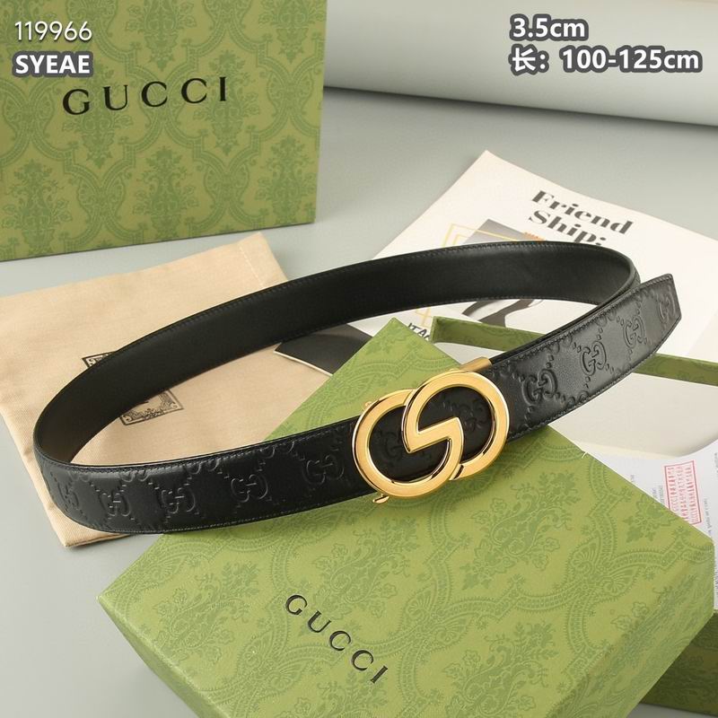 Gucci belt 自动扣 35mmX100-125cm 8L (3)