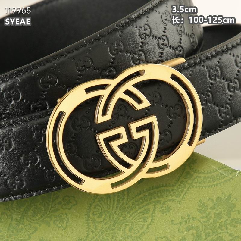 Gucci belt 自动扣 35mmX100-125cm 8L (3)