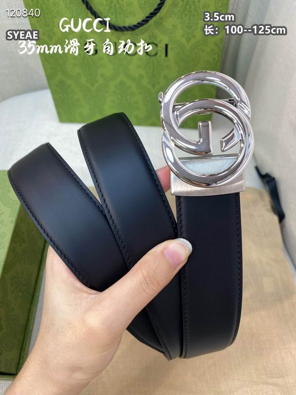 Gucci belt 自动扣 35mmX100-125cm 8L (3)