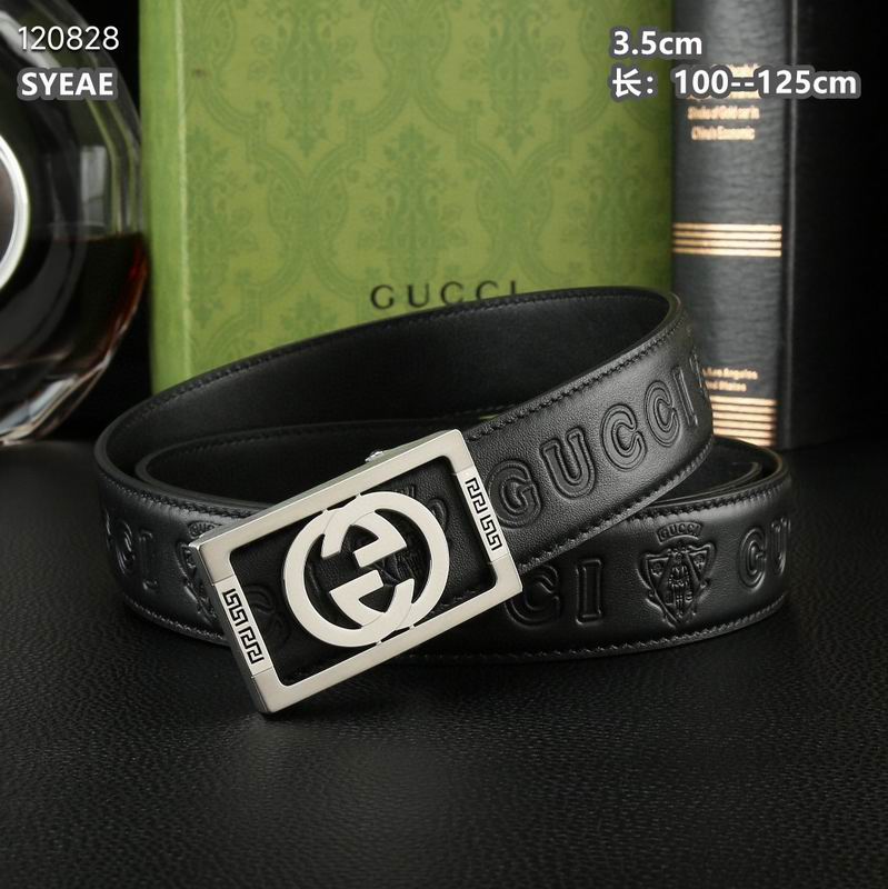 Gucci belt 自动扣 35mmX100-125cm 8L (3)