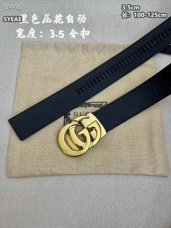 Gucci belt 自动扣 35mmX100-125cm 8L (4)