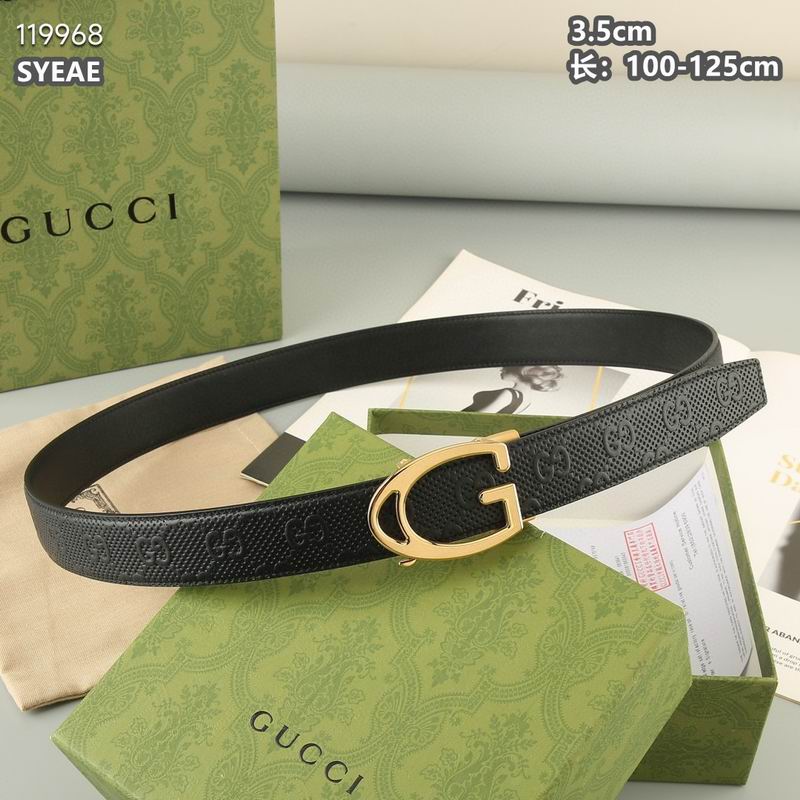 Gucci belt 自动扣 35mmX100-125cm 8L (4)