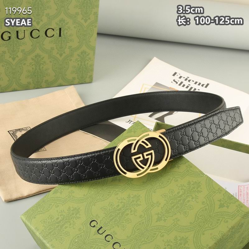 Gucci belt 自动扣 35mmX100-125cm 8L (4)