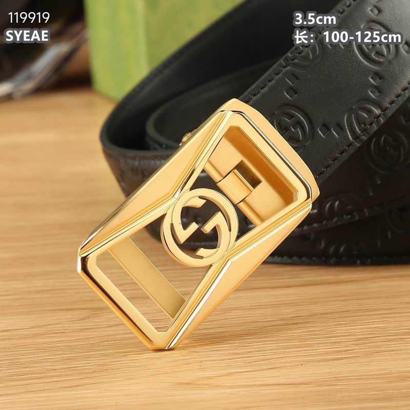 Gucci belt 自动扣 35mmX100-125cm 8L (4)