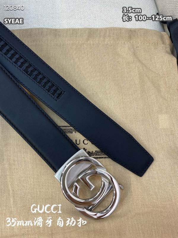 Gucci belt 自动扣 35mmX100-125cm 8L (4)