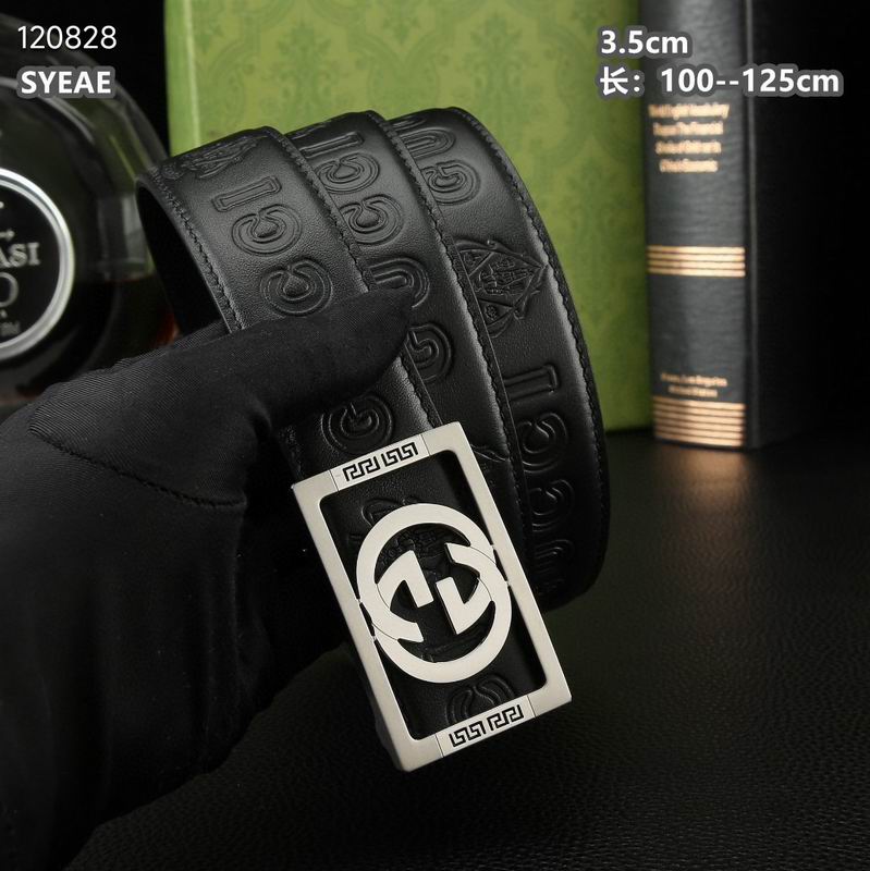 Gucci belt 自动扣 35mmX100-125cm 8L (4)