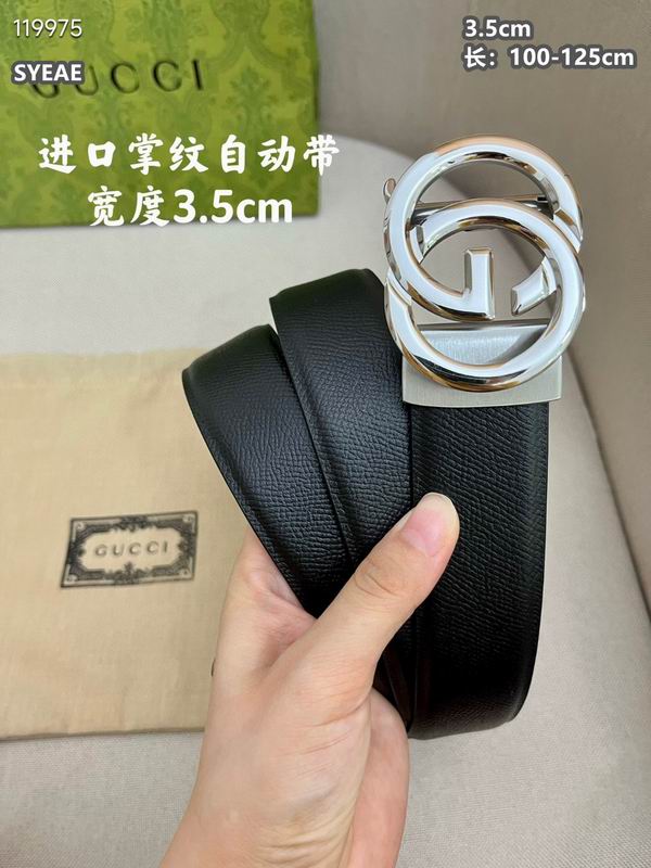 Gucci belt 自动扣 35mmX100-125cm 8L (5)
