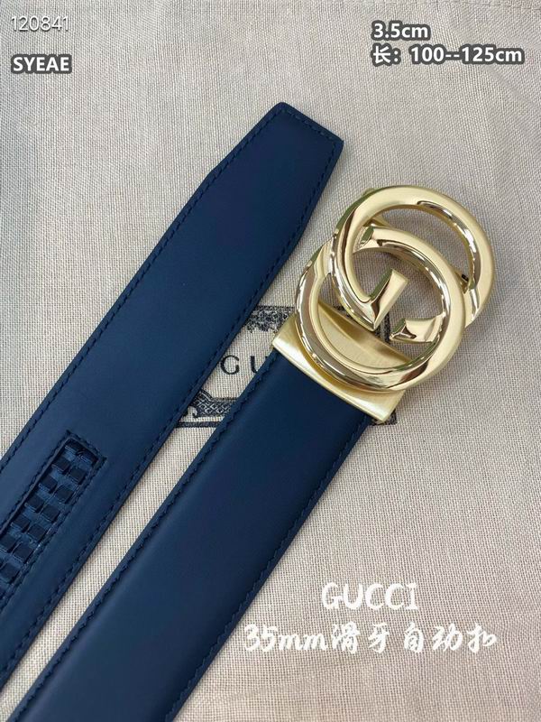 Gucci belt 自动扣 35mmX100-125cm 8L (5)