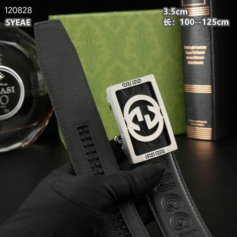 Gucci belt 自动扣 35mmX100-125cm 8L (5)