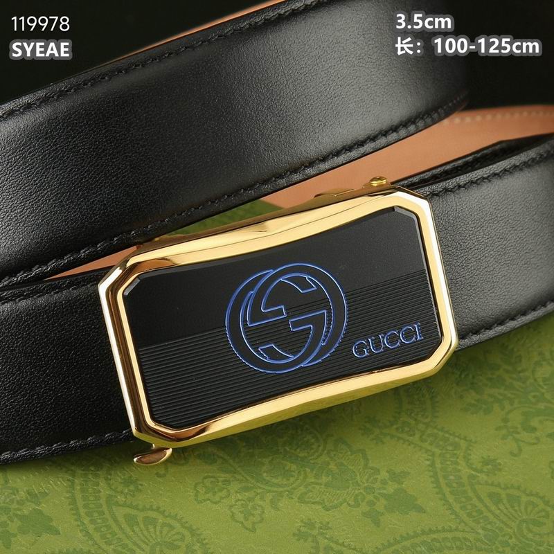 Gucci belt 自动扣 35mmX100-125cm 8L (6)