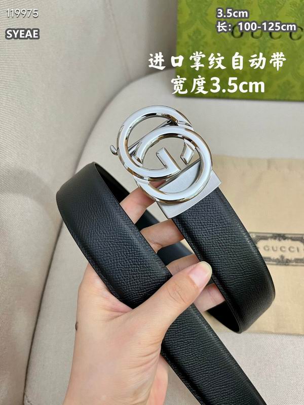 Gucci belt 自动扣 35mmX100-125cm 8L (6)