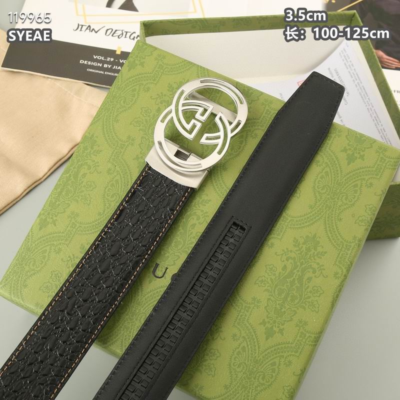 Gucci belt 自动扣 35mmX100-125cm 8L (6)