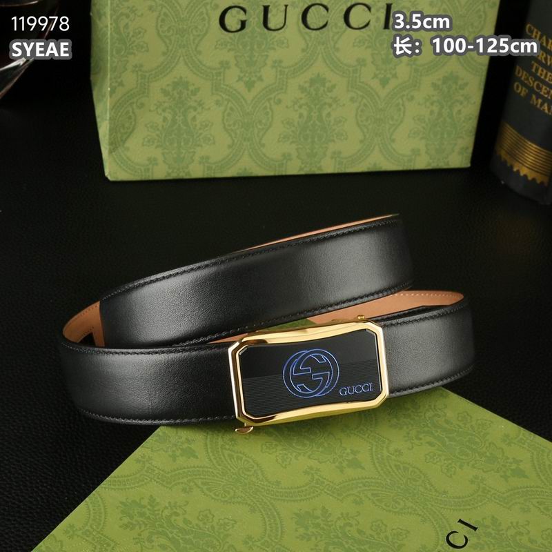 Gucci belt 自动扣 35mmX100-125cm 8L (7)
