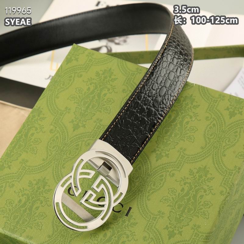 Gucci belt 自动扣 35mmX100-125cm 8L (7)