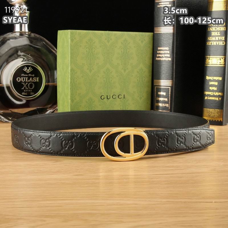 Gucci belt 自动扣 35mmX100-125cm 8L (7)