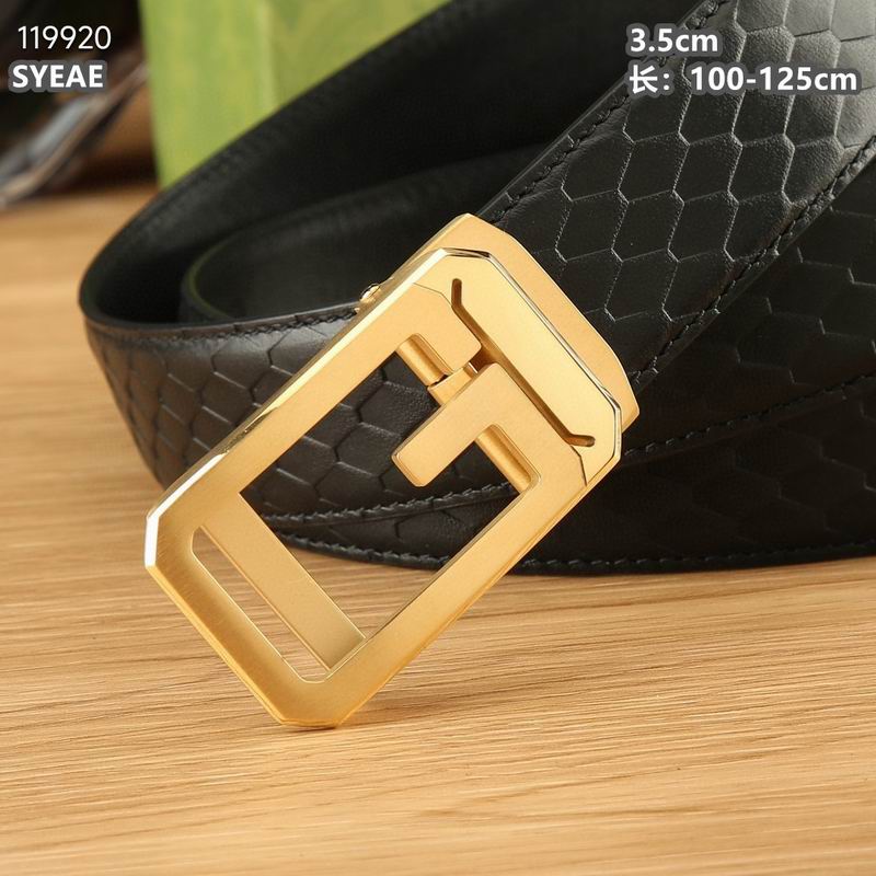 Gucci belt 自动扣 35mmX100-125cm 8L (7)