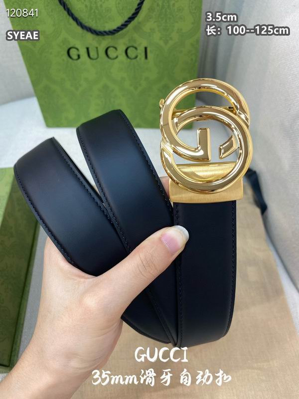 Gucci belt 自动扣 35mmX100-125cm 8L (7)