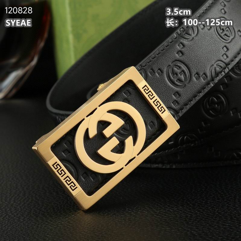 Gucci belt 自动扣 35mmX100-125cm 8L (7)