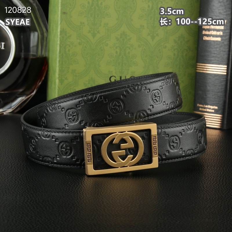Gucci belt 自动扣 35mmX100-125cm 8L (8)