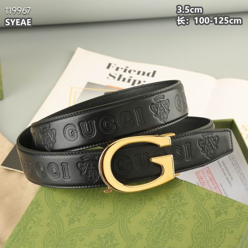 Gucci belt 自动扣 35mmX100-125cm 8L  (1)