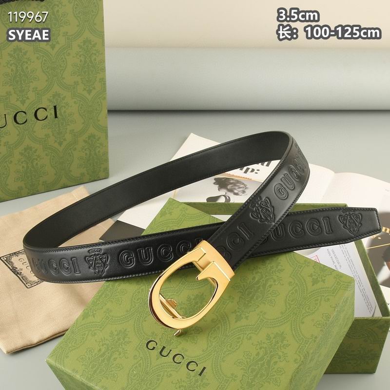 Gucci belt 自动扣 35mmX100-125cm 8L  (2)