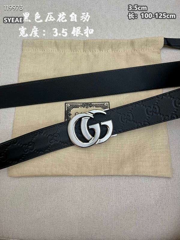 Gucci belt 自动扣 35mmX100-125cm 8L  (3)