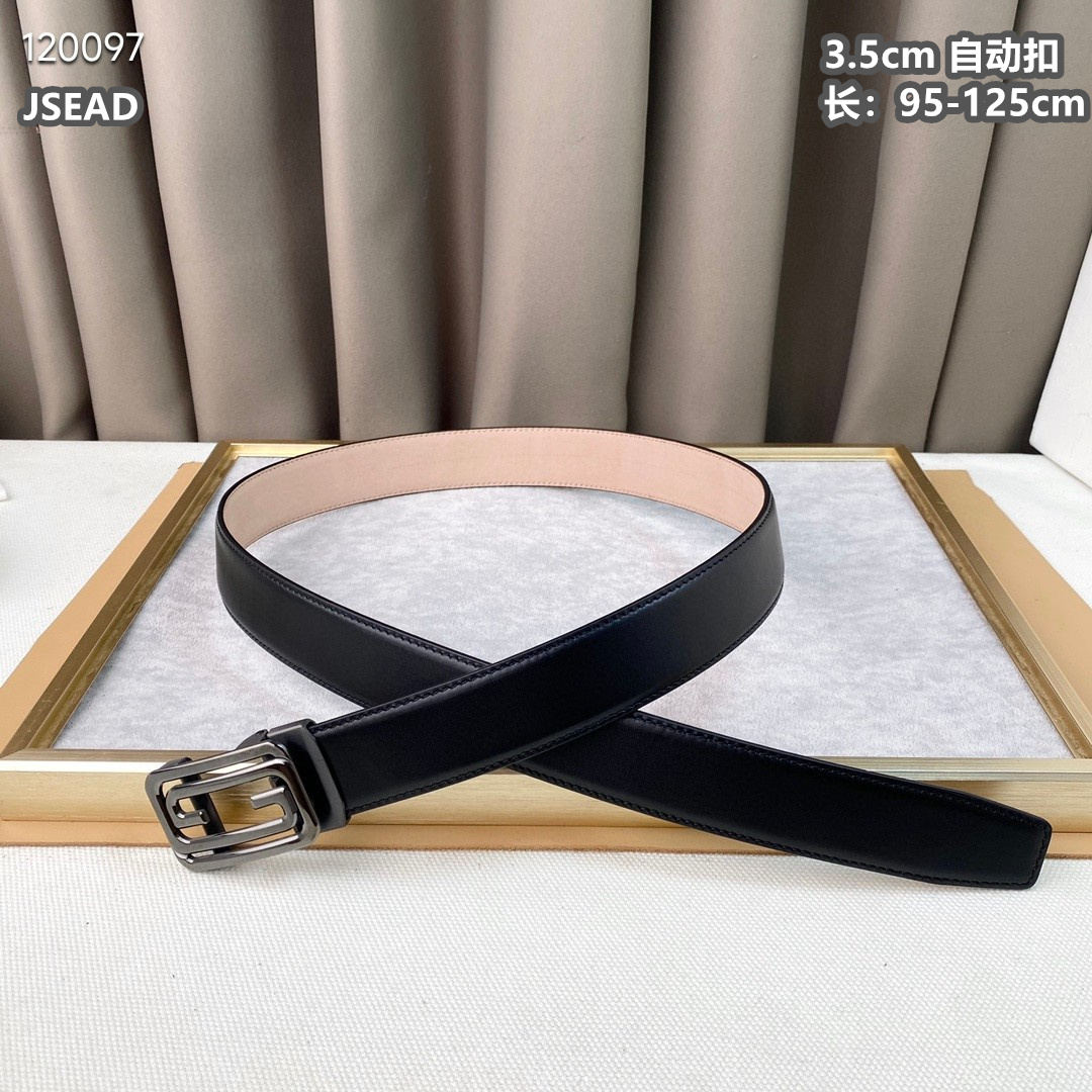 Gucci belt 自动扣 35mmX95-125cm 8L (8)