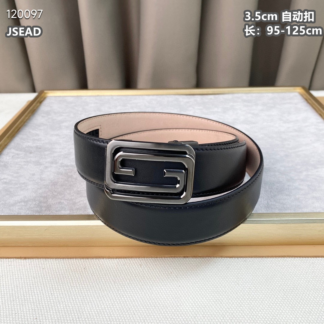 Gucci belt 自动扣 35mmX95-125cm 8L (9)