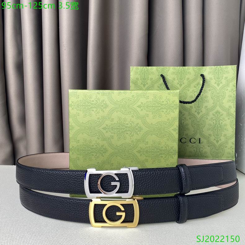 Gucci belt 自动 35mmX95-125cm 7D (1)