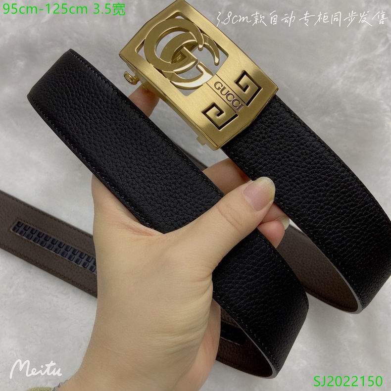 Gucci belt 自动 35mmX95-125cm 7D (1)