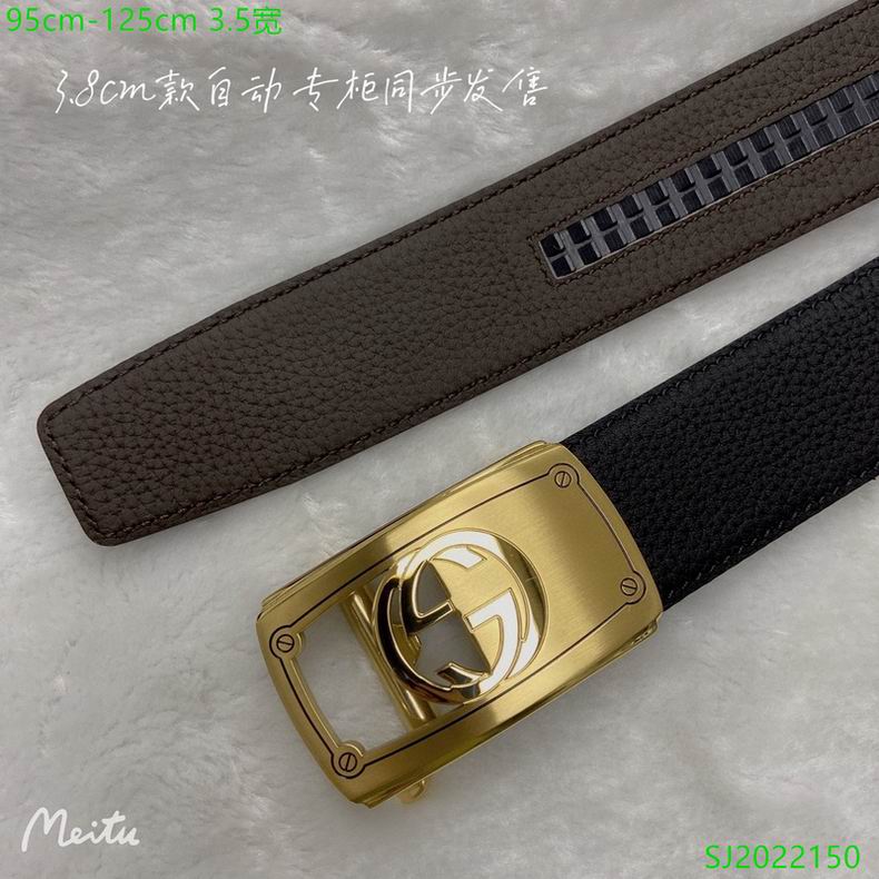 Gucci belt 自动 35mmX95-125cm 7D (2)