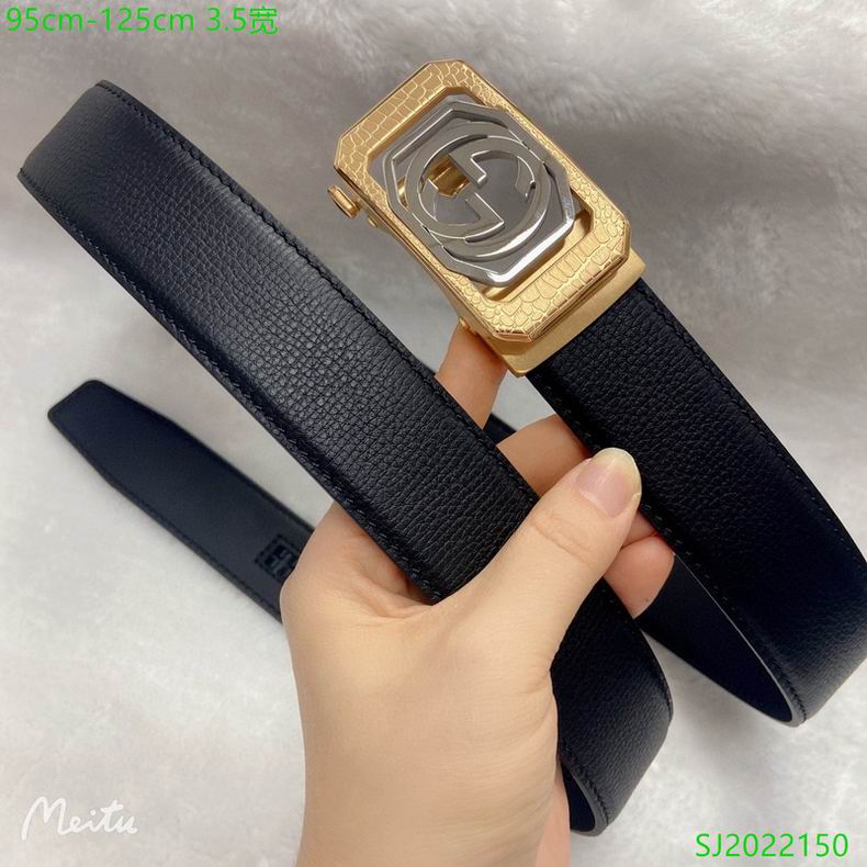 Gucci belt 自动35mmX95-125cm 7D (1)