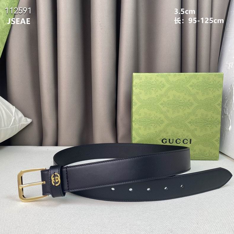 Gucci belt 针扣 35mmX95-125cm 8L (1)