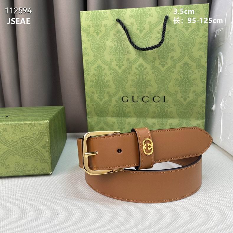 Gucci belt 针扣 35mmX95-125cm 8L (13)