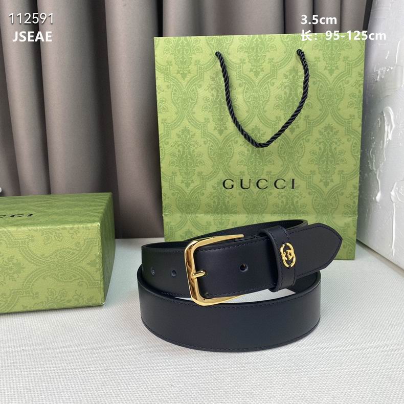 Gucci belt 针扣 35mmX95-125cm 8L (3)