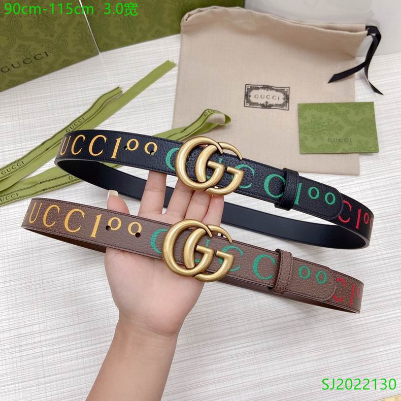 Gucci belt 30mmX90-115cm 7D (1)