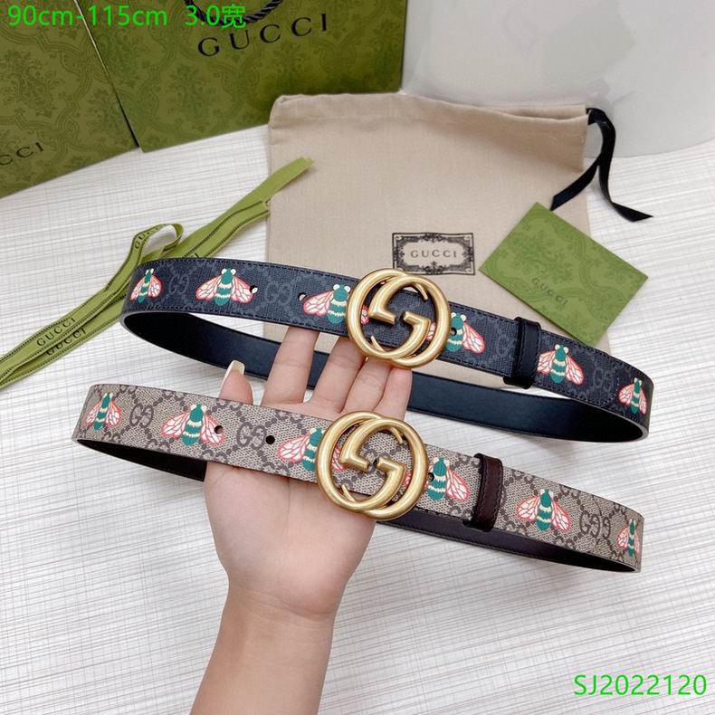 Gucci belt 30mmX90-115cm 7D (1)