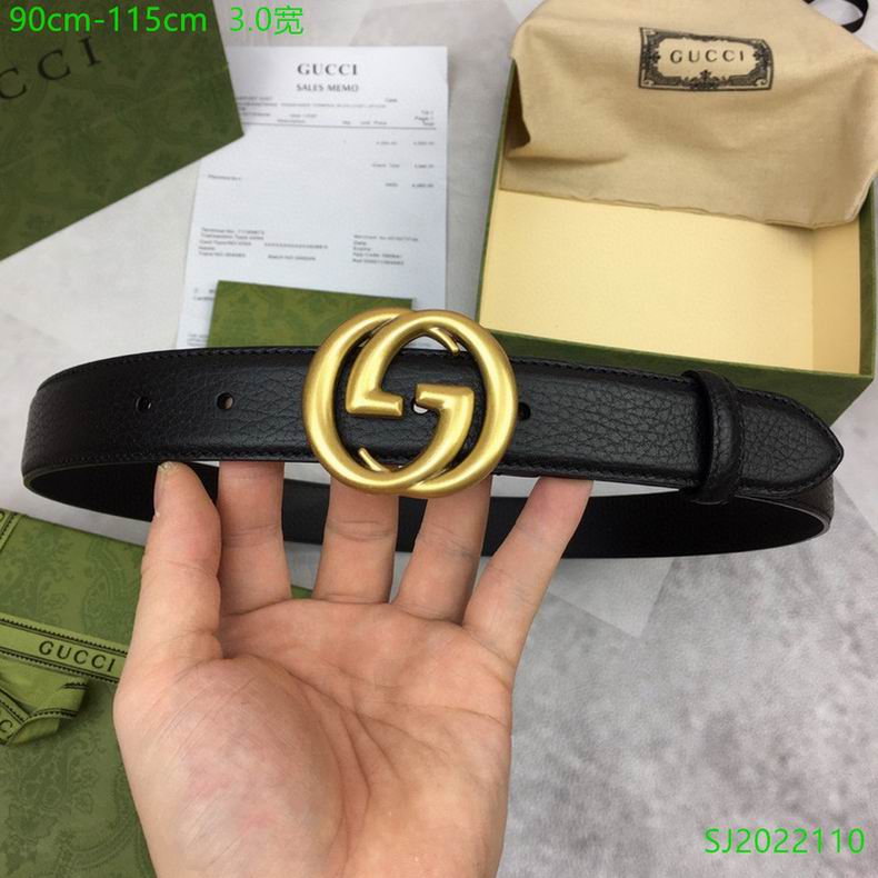 Gucci belt 30mmX90-115cm 7D (1)